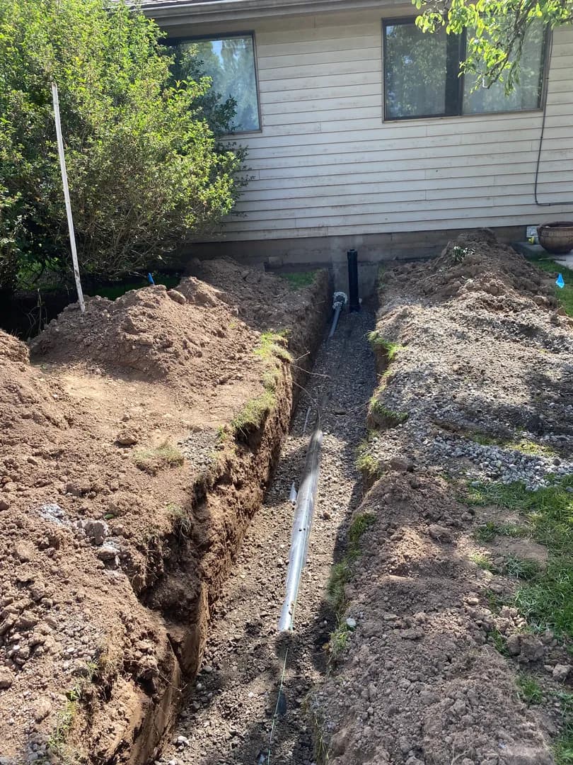 utility hookups 4 project by 3-A Construction