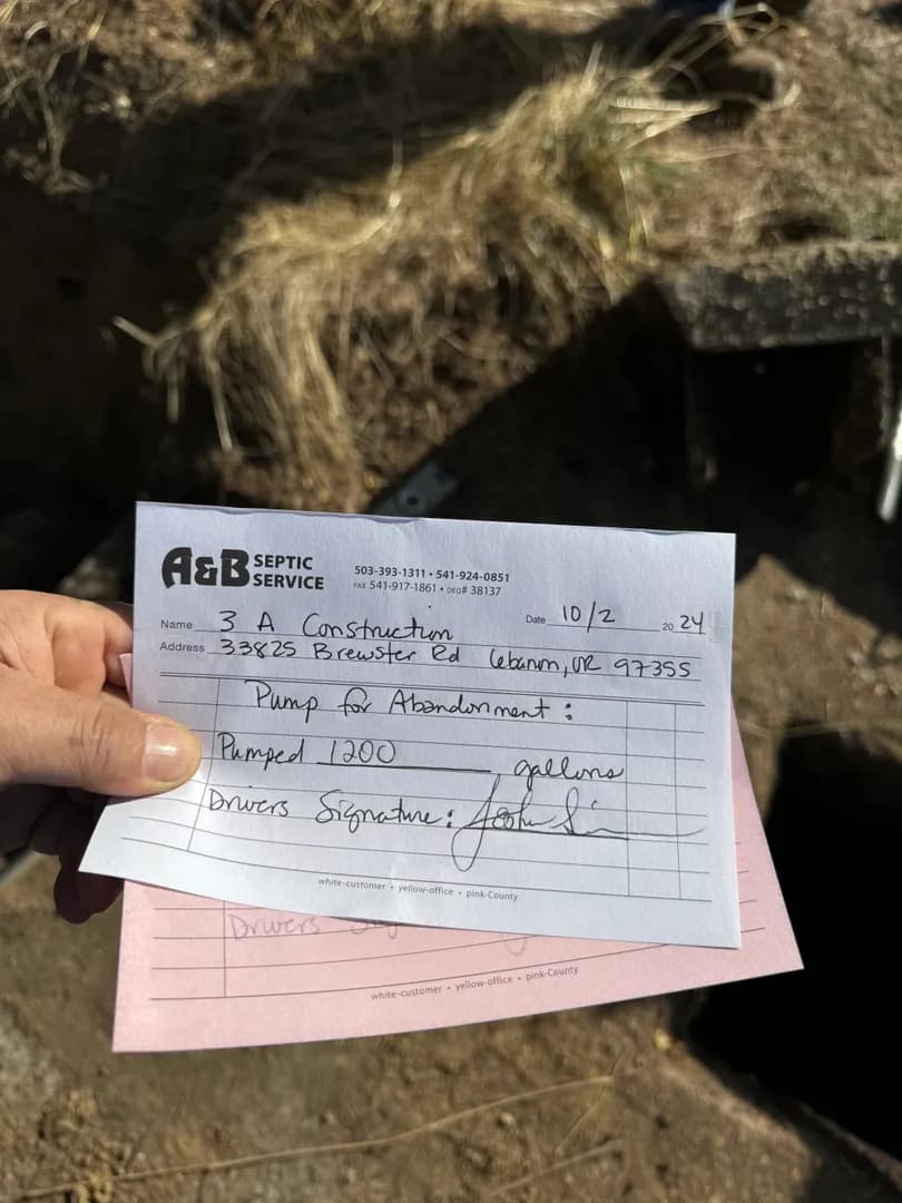 3-A Construction latest project in Oregon