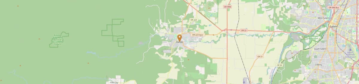 Dallas Mobile Home Installation Map Oregon