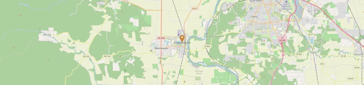 Independence Mobile Home Installation Map Oregon