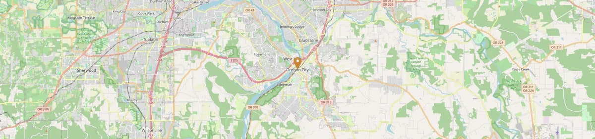 Oregon City Mobile Home Installation Map Oregon