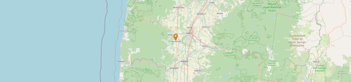 Polk County Manufactured Home Service Area Map Oregon