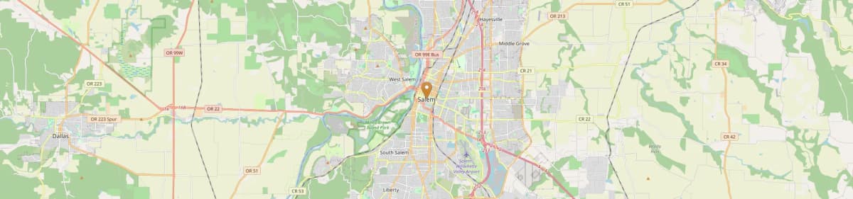 Salem Mobile Home Installation Map Oregon