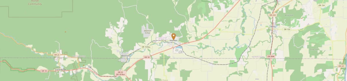 Sheridan Mobile Home Installation Map Oregon